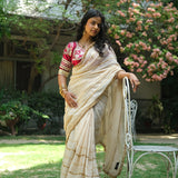 Mogra Saree