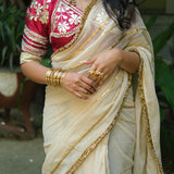 Mogra Saree