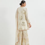 IVORY KURTA SET