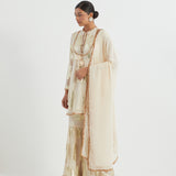 IVORY KURTA SET