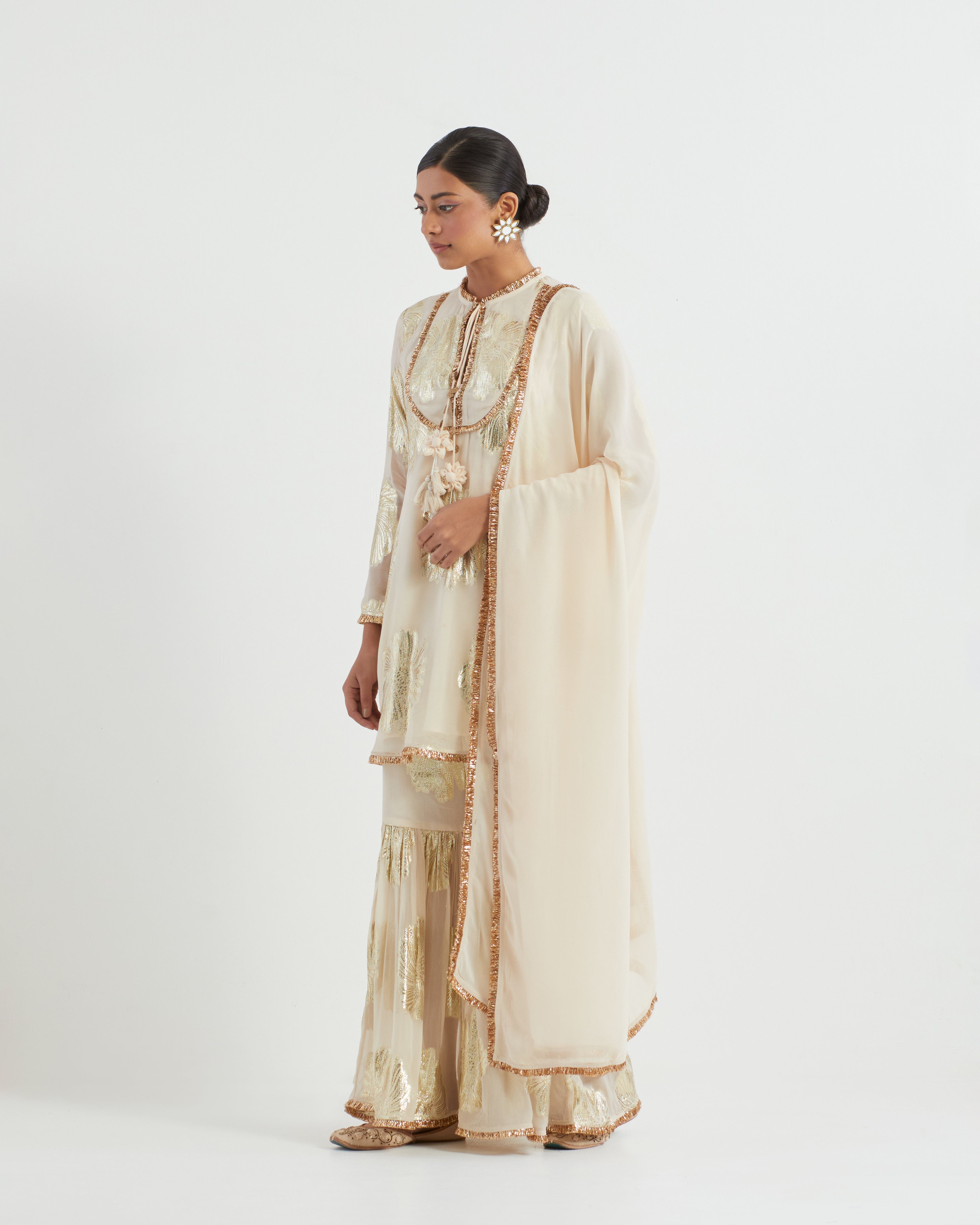 IVORY KURTA SET