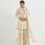 IVORY KURTA SET