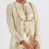 IVORY KURTA SET