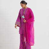 GULABI KURTA SET
