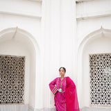 GULABI KURTA SET