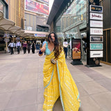 RADHIKA BHARDWAJ IN OUR YELLOW TOHFA SAREE