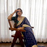RADHIKA BHARDWAJ IN OUR NEEL SITARA SAREE