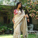 Mogra Saree
