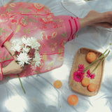 PEACH ROSE KURTA SET