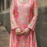 PEACH ROSE KURTA SET