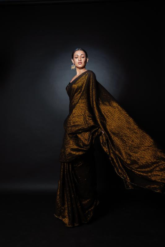 NEHA SHETTY IN OUR               KALI ZARI SAREE