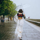 ISHA BORAH IN OUR              NOORI WHITE SAREE