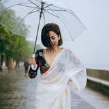 ISHA BORAH IN OUR              NOORI WHITE SAREE