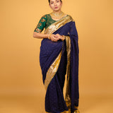 RADHIKA BHARDWAJ IN OUR NEEL SITARA SAREE