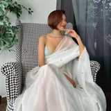 ISHA BORAH IN OUR              NOORI WHITE SAREE