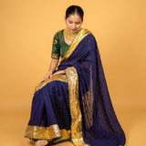 RADHIKA BHARDWAJ IN OUR NEEL SITARA SAREE