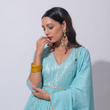 AASMANI KURTA SET