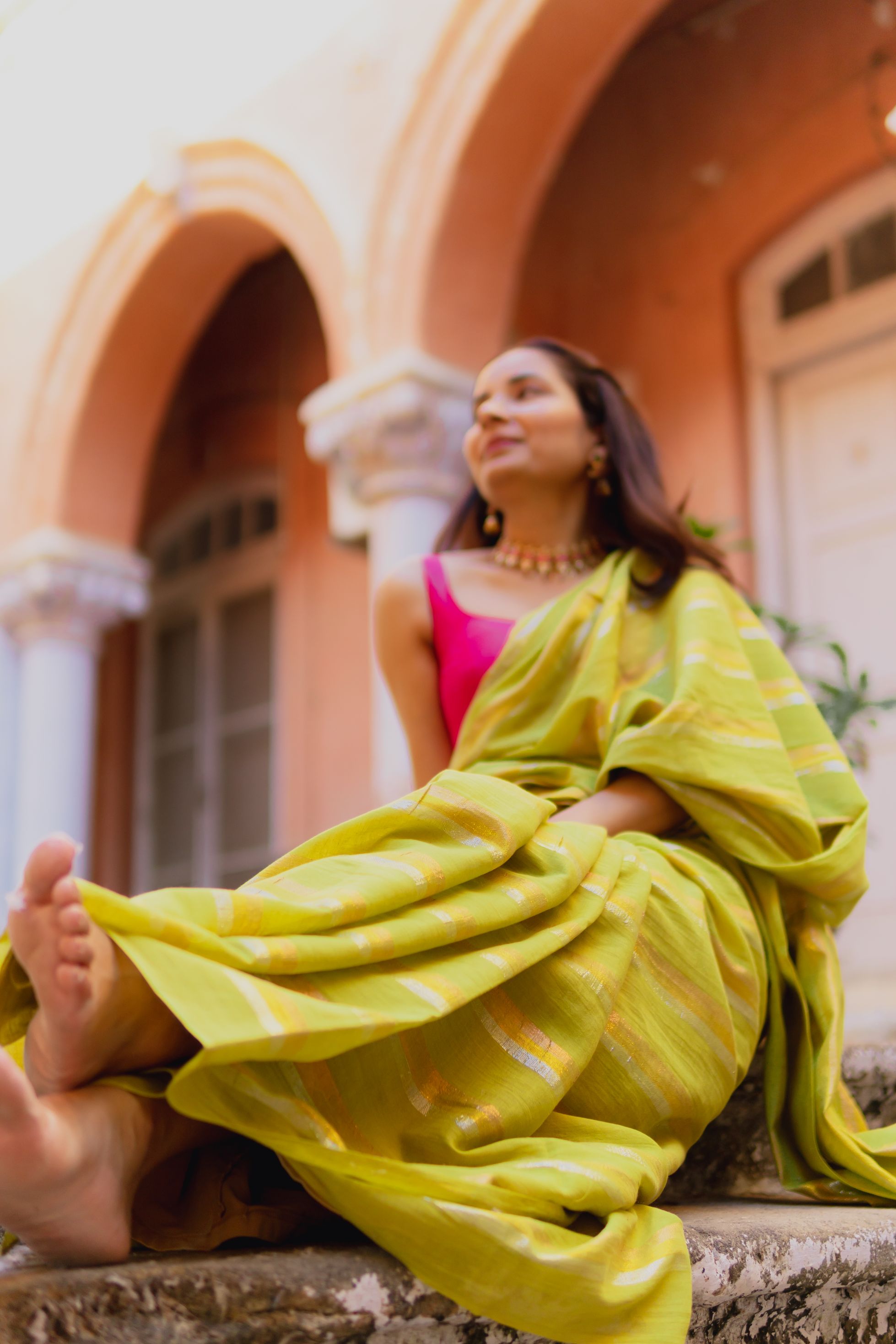 GREENY SAREE