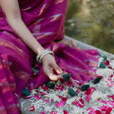 CHARMY PLUM SAREE