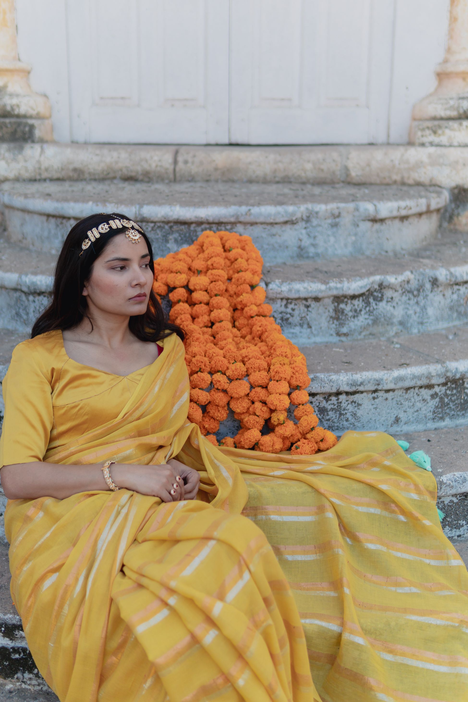 GENDA PHOOL SAREE