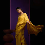 YELLOW POPPY TOHFA SAREE