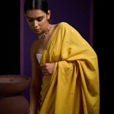 YELLOW POPPY TOHFA SAREE