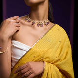 YELLOW POPPY TOHFA SAREE