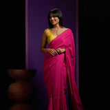 ISHA BORAH IN OUR                RANI PINK TOHFA SAREE