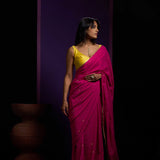 ISHA BORAH IN OUR                RANI PINK TOHFA SAREE