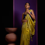 ISHA BORAH IN OUR          YELLOW SHINE SAREE