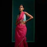 NOORI ROSE PINK SAREE