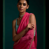 NOORI ROSE PINK SAREE